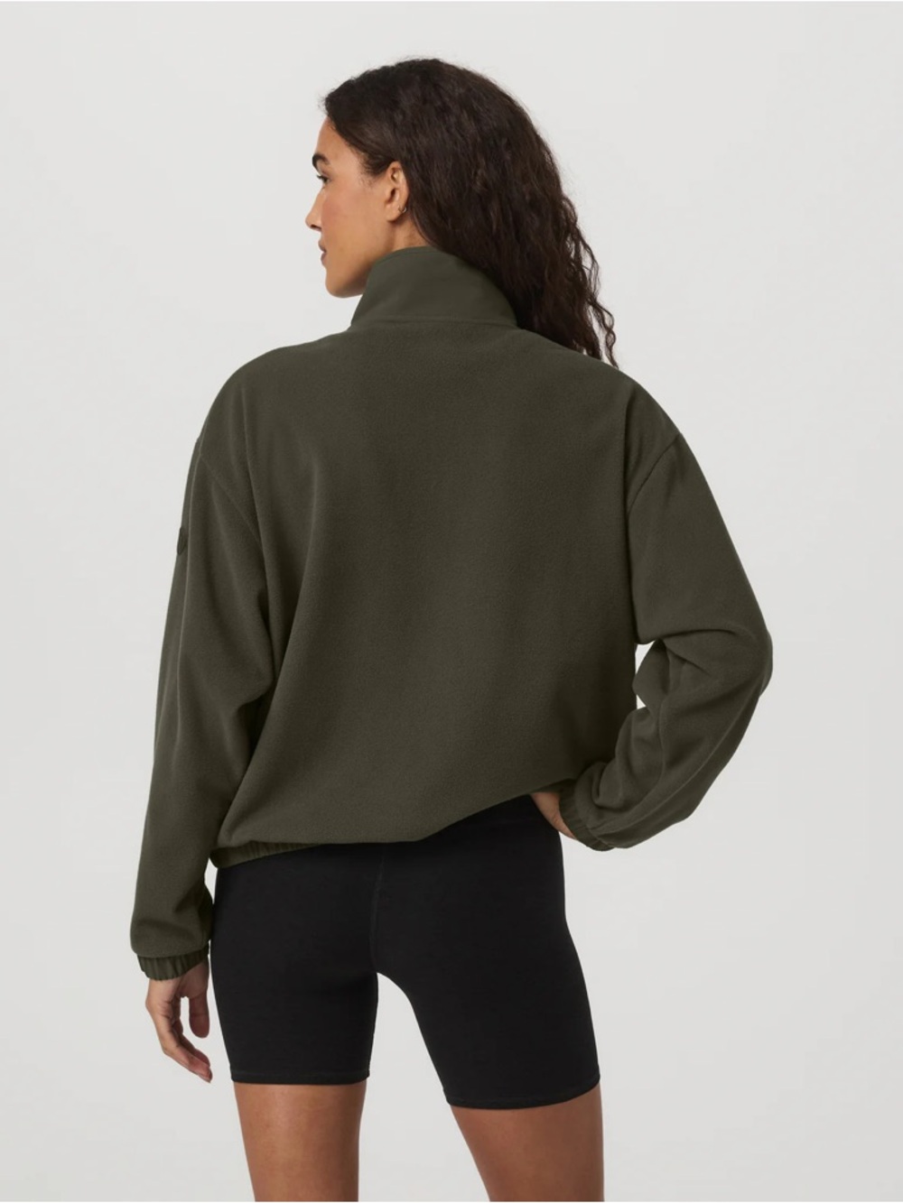 VUORI•ASPEN HALF ZIP•OLIVE•SIZE MEDIUM - Picture 4 of 14